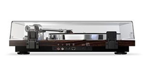 Akai Professional BT500 Elegante Walnussholz-Lackierung Plattenspieler mit Drahtlos Bluetooth Streaming, USB conversion -
